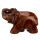 engraving elephant, 36mm, mahogany sidsidian