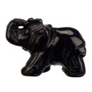Gravur Elefant, 36mm, Blaufluss