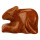 engraving mouse, 36mm, gold sandstone
