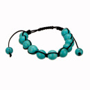 Shamballa Armband, 10mm, Howlith