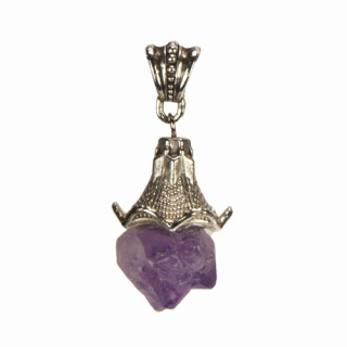 Pendant Amethyst, 32x22mm
