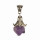 Pendant Amethyst, 32x22mm