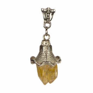 Pendant Citrin, 32x22mm - only 3pcs left