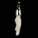 Pendant rock crystal, 80x20mm