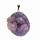 Anhänger Amethyst, galvanisiert,46x40x25mm