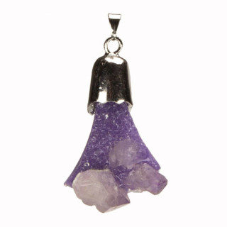 Pendant Amethyst, 60x40mm