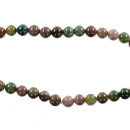 strand indian agate, ball, 10mm