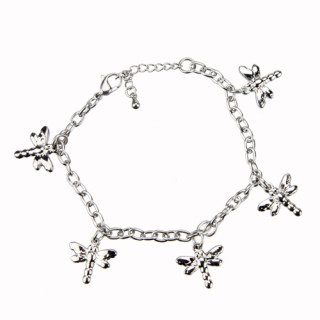 Armkette Edelstahl, 19+4cm, Silber