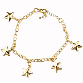 Stainless steel bracelet, gold