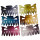 Hair clip light-dark, 90x50mm