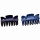 Hair clip blue, 60x30mm