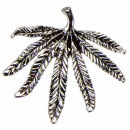 Anhänger Cannabis 35x44mm