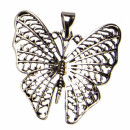 Anhänger Schmetterling 45x46mm