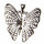 Anhänger Schmetterling 45x46mm