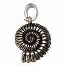 Pendant snail 31x27mm