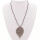 Necklace with pendant, gold