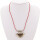 Necklace with pendant, gold
