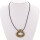 Necklace with pendant, gold