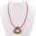 Necklace with pendant, gold