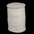 Wax ribbon, 160m roll, 1,0mm, white