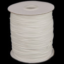 Wax ribbon, 160m roll, 1,5mm, white