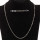 Anchor necklace stainless steel, 45cm, 2,4mm