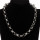 Rolo necklace stainless steel, 50cm, 11mm