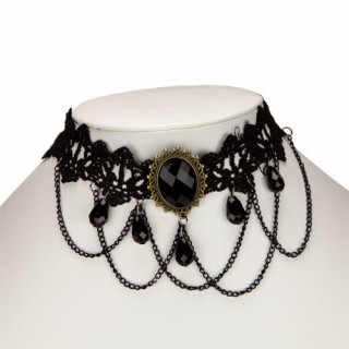 Choker / Kropfband, Schwarz