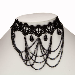 Choker / Kropfband, Schwarz