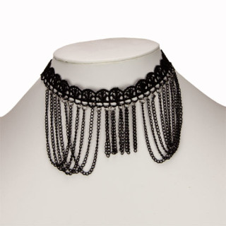 Choker / Kropfband, Schwarz
