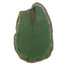 Achatscheibe Grün 40-49x5mm
