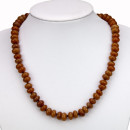 Special price: Necklace Red Aventurine, AB, 10x5mm