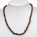 Special price: Necklace blue/gold sandstone, AB